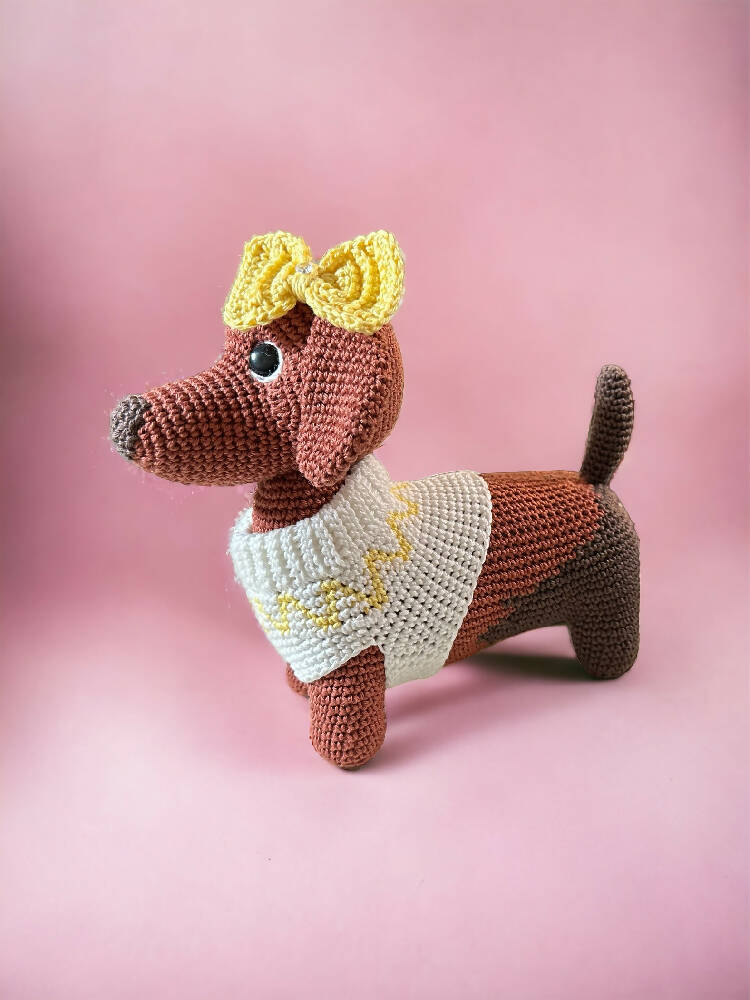 Crochet Cat or Dog in Jumper or dress