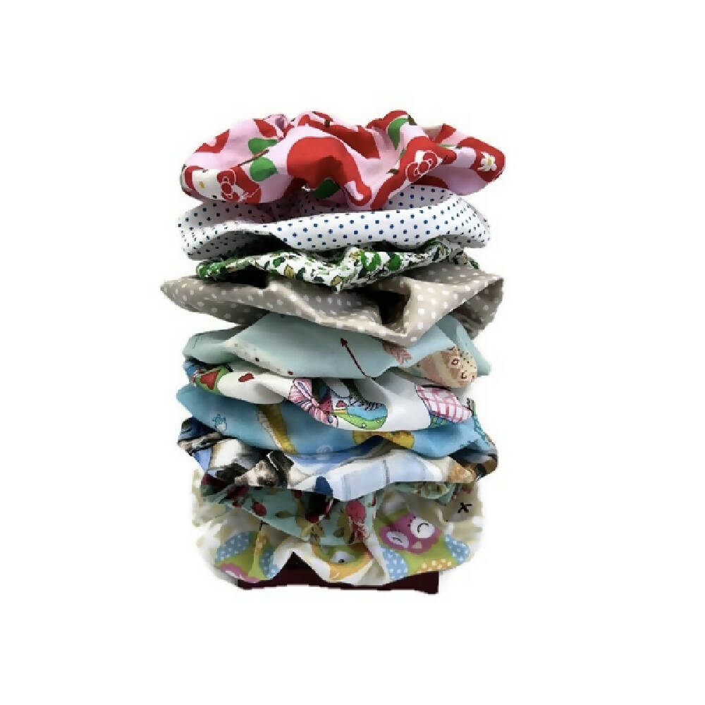 Scrunchies x 10 ( imperfect set) Bulk, Party Favour , Hair ,Free Shipping