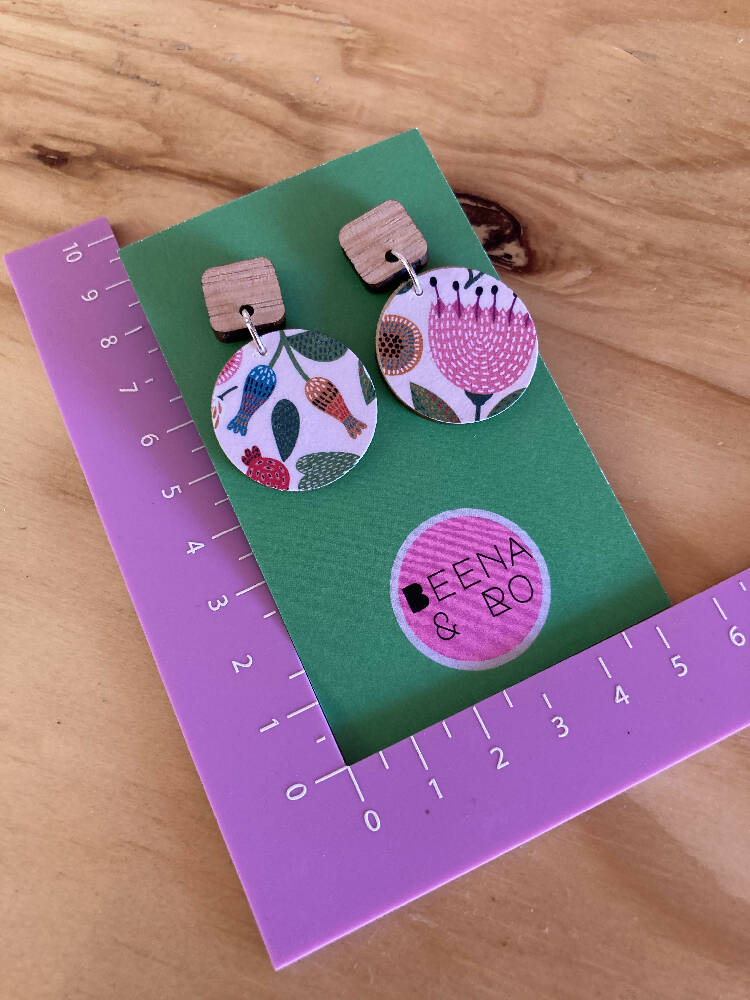 Spring blooms earrings