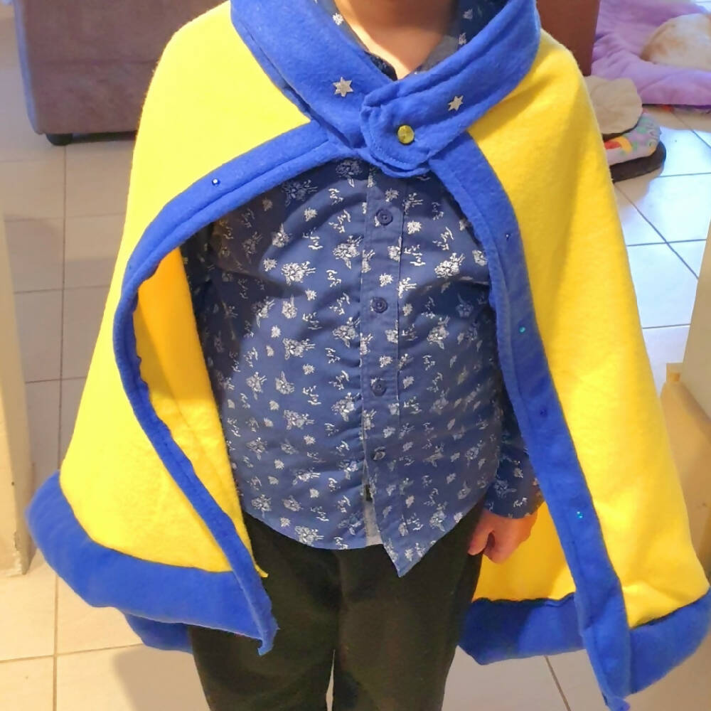 King/ Queen Cape and Crown kids Dress up set