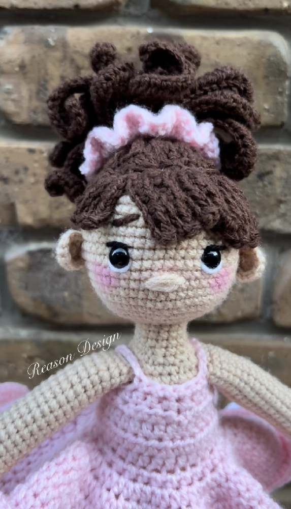 Crochet Ballerina Doll Plushie