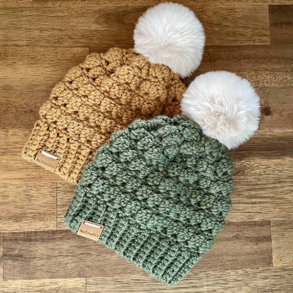 Baby-beanie_Mustard-green