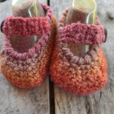 crochet baby shoes 