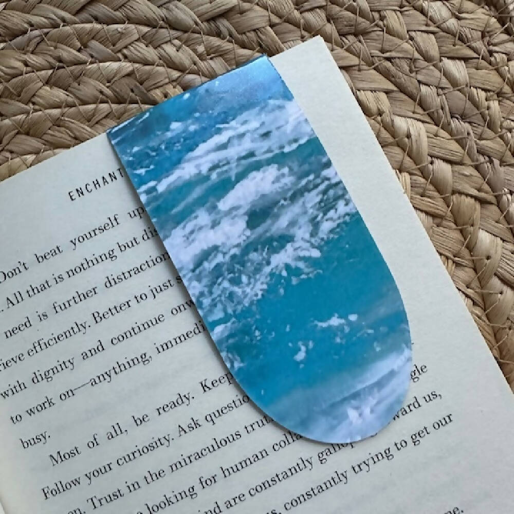 Magnetic Bookmark, Watercolour Artworks, book page holder