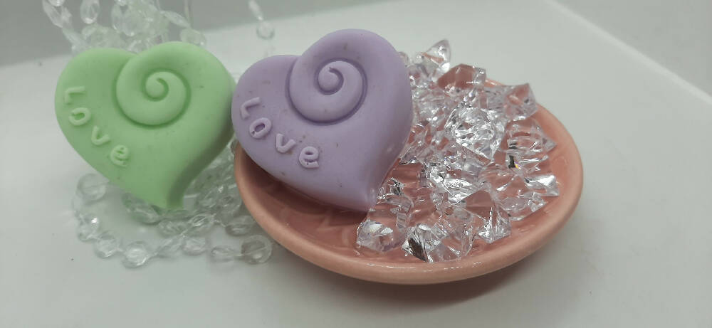 Oatmeal & Shea Butter Soap - Mandarin Flower (Purple)