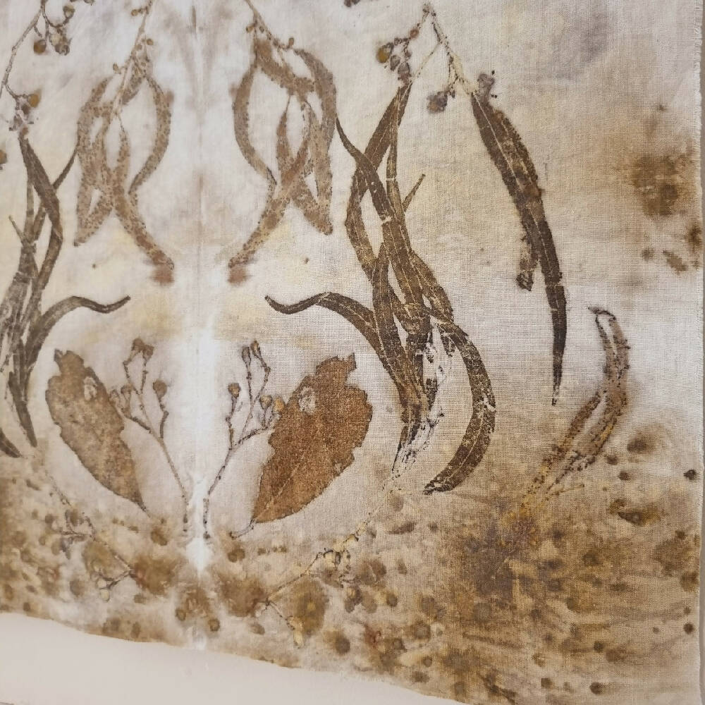 Textile Wall Hanging - Eucalyptus Botanical Print