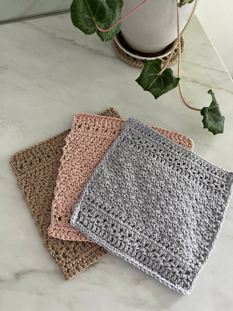 100% Cotton Wipeout Washcloth - Face, Body & Home