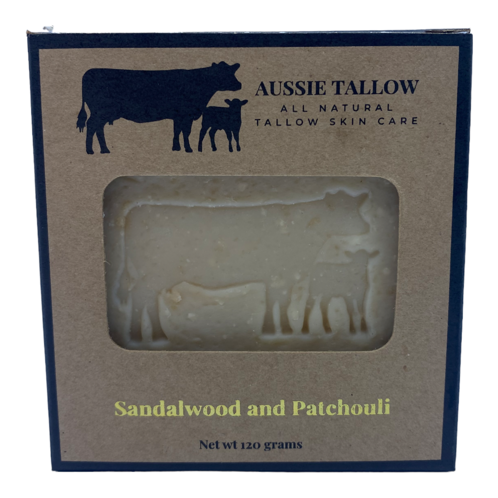 RAW MILK + TALLOW Soap Bar, Raw Cow Milk, Grass Fed Tallow, Old Fashioned