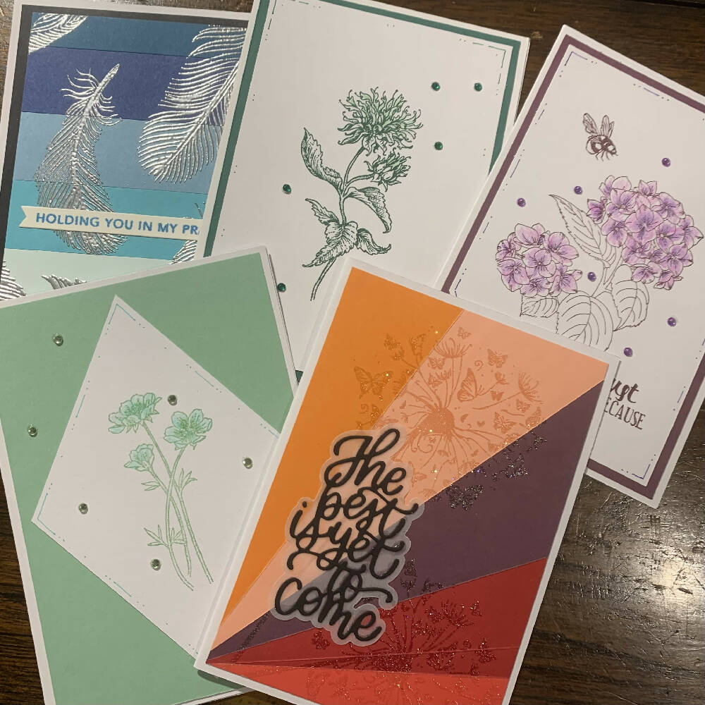 Set of 5 Greeting cards