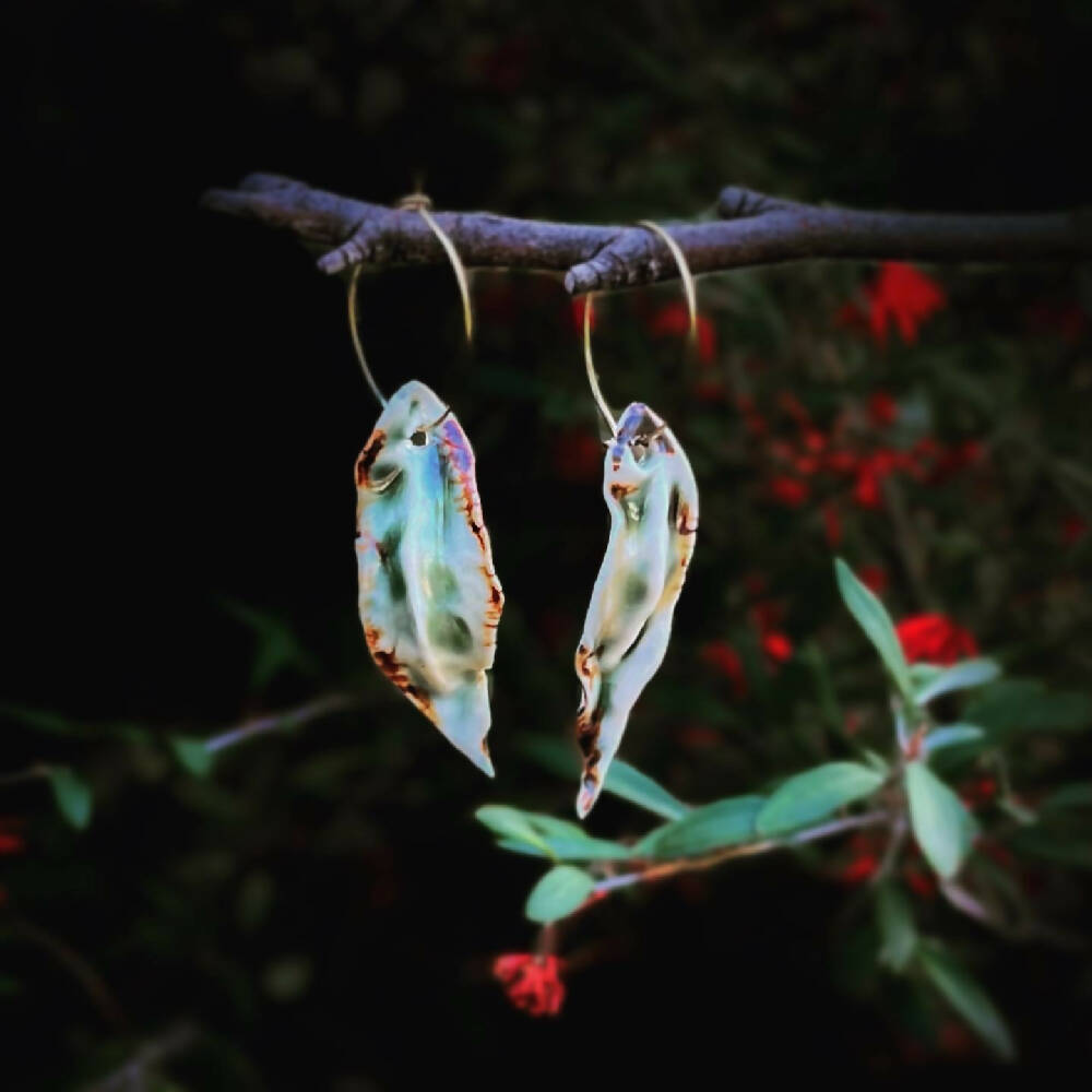 Be-leaf earrings