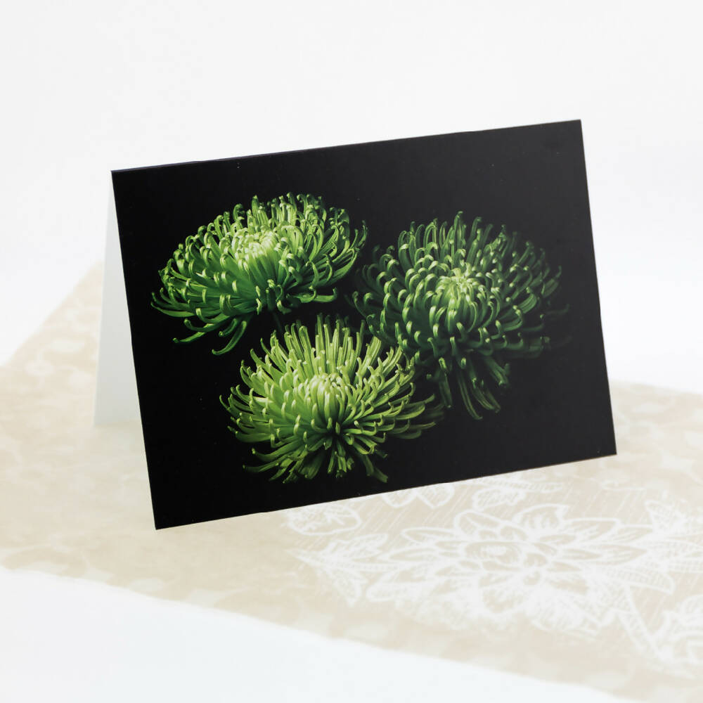 mother's day chrysanthemum card