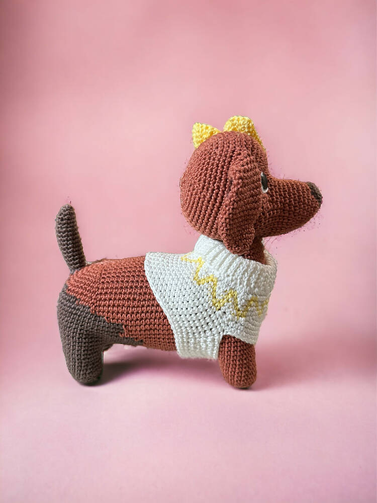 Crochet Cat or Dog in Jumper or dress