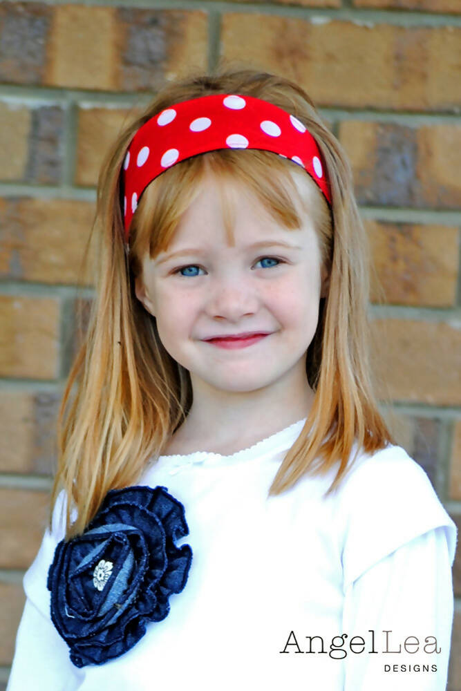 Funky Flower Headband PDF Sewing Pattern