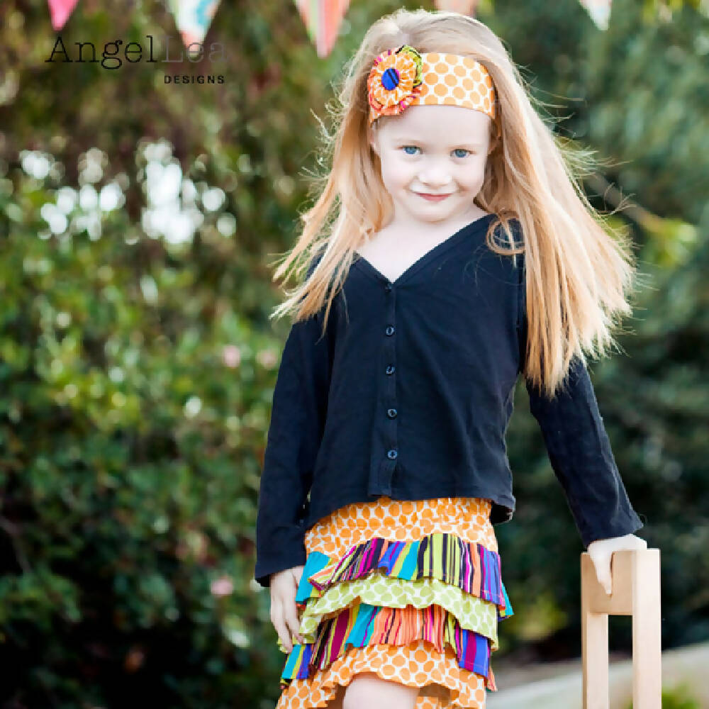 Funky Flower Headband PDF Sewing Pattern