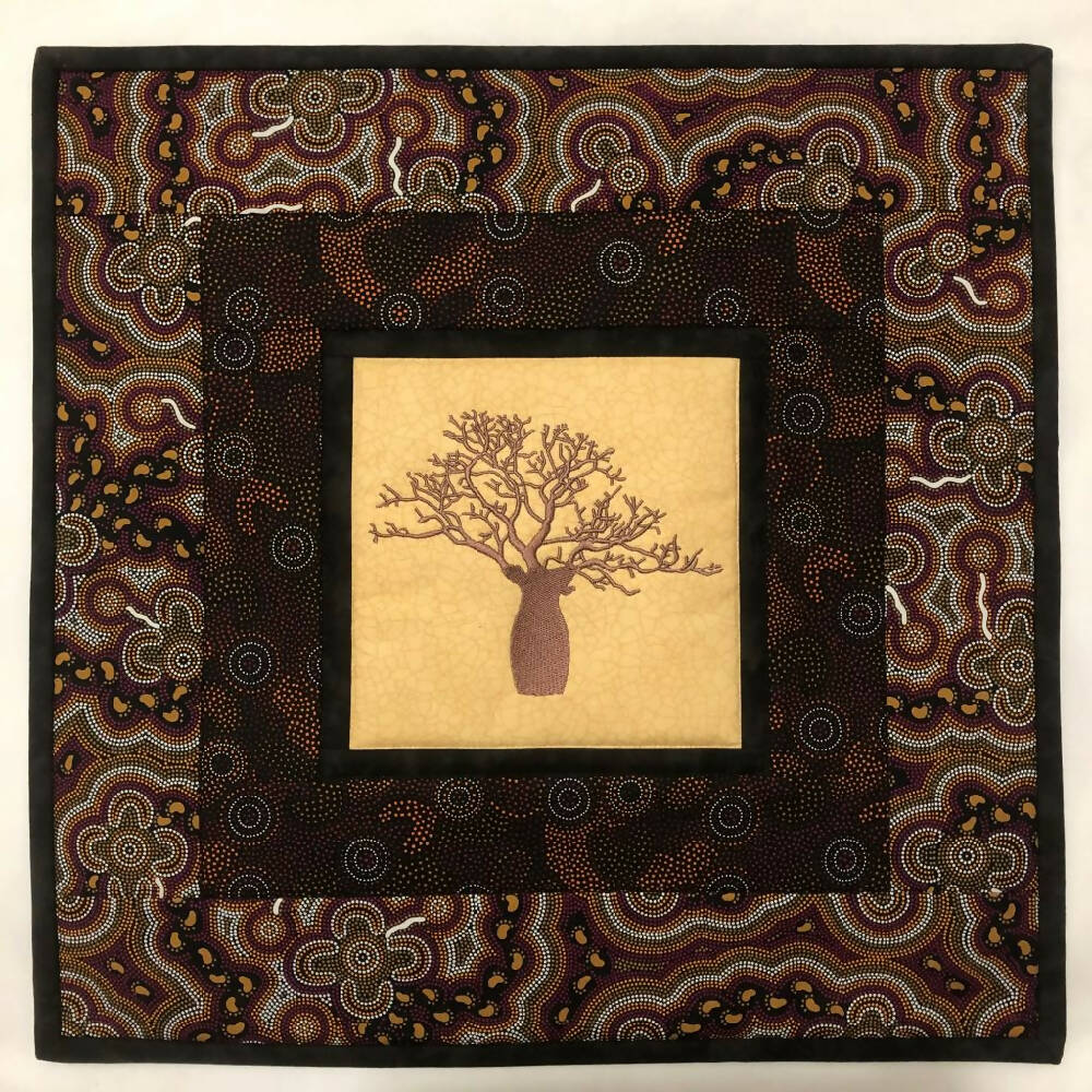 handmade Australian native quilted - boab