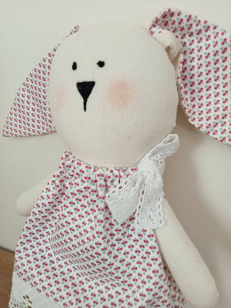 Pink Bunny | Soft Handmade Bunny Toy