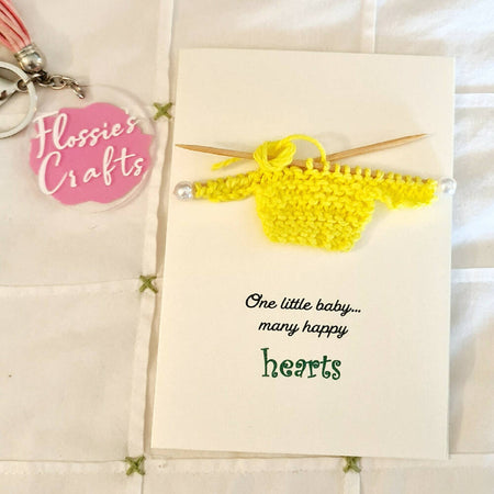 Crocheted Greeting Cards - FREE SHIPPING