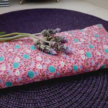 Aromatherapy Cotton EYE PILLOWS-Lavender Linseed Essential Oil