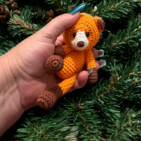 Crochet Mini Teddy Bear or Friends