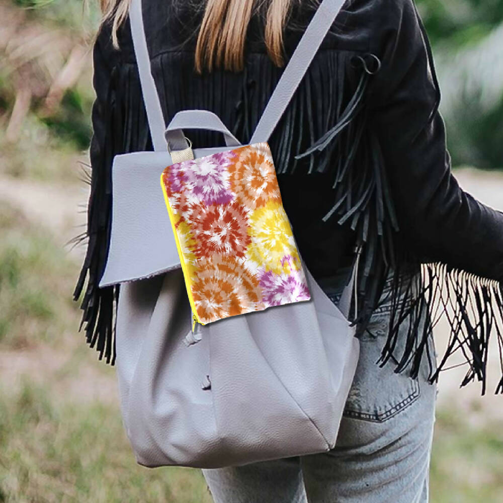 zp-010-Tie-Dye-Orange-Yellow-Zipper-Pouch-E