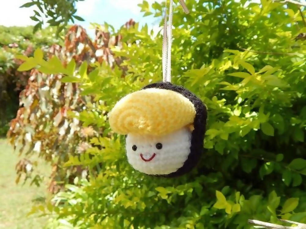 Sushi / Sushi Ornament / Crochet Sushi / Crochet Sushi Ornament