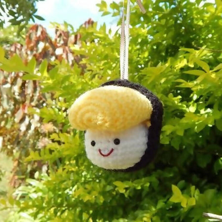 Sushi / Sushi Ornament / Crochet Sushi / Crochet Sushi Ornament