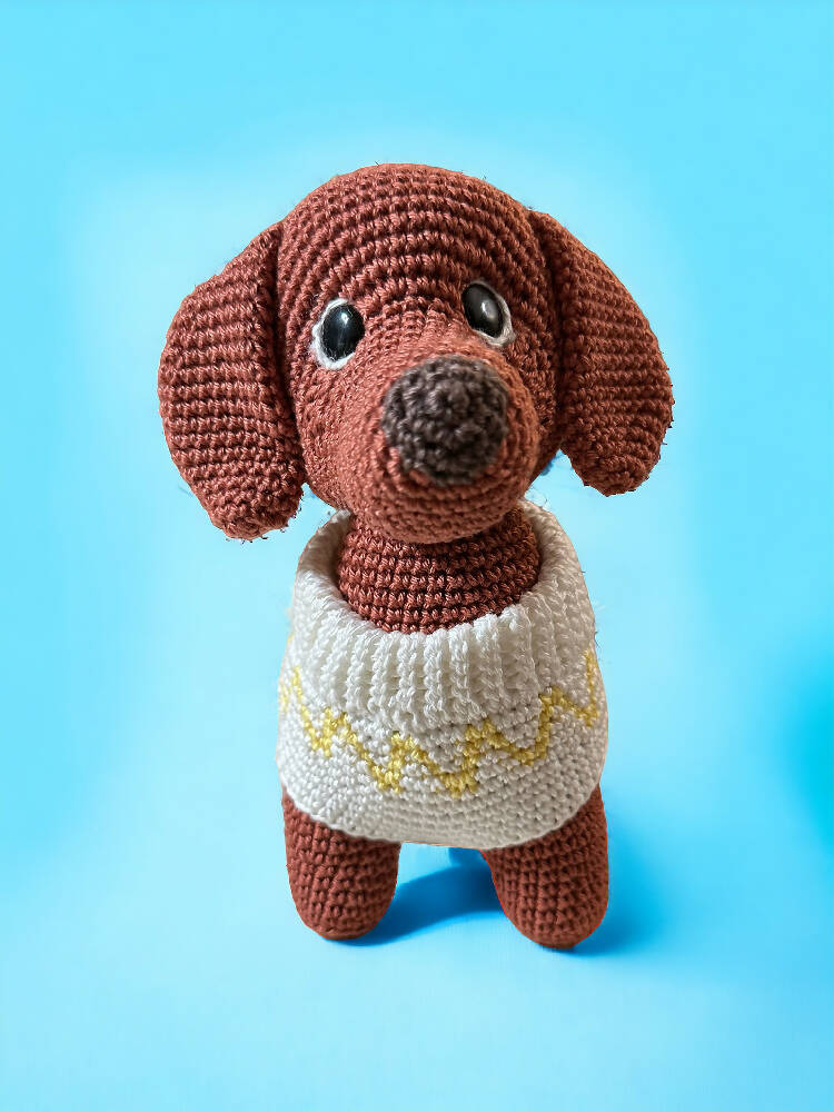 Crochet Cat or Dog in Jumper or dress