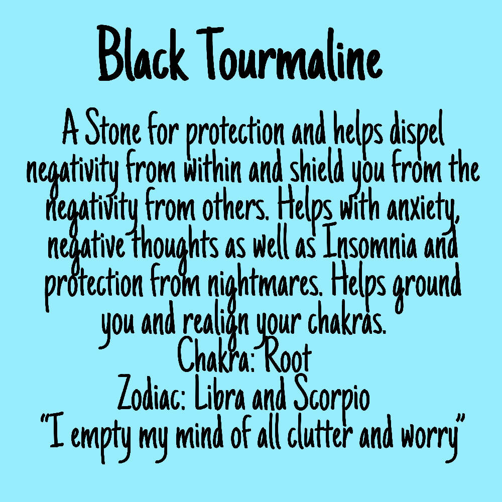 Black Tourmaline Willow Gem Tree already made