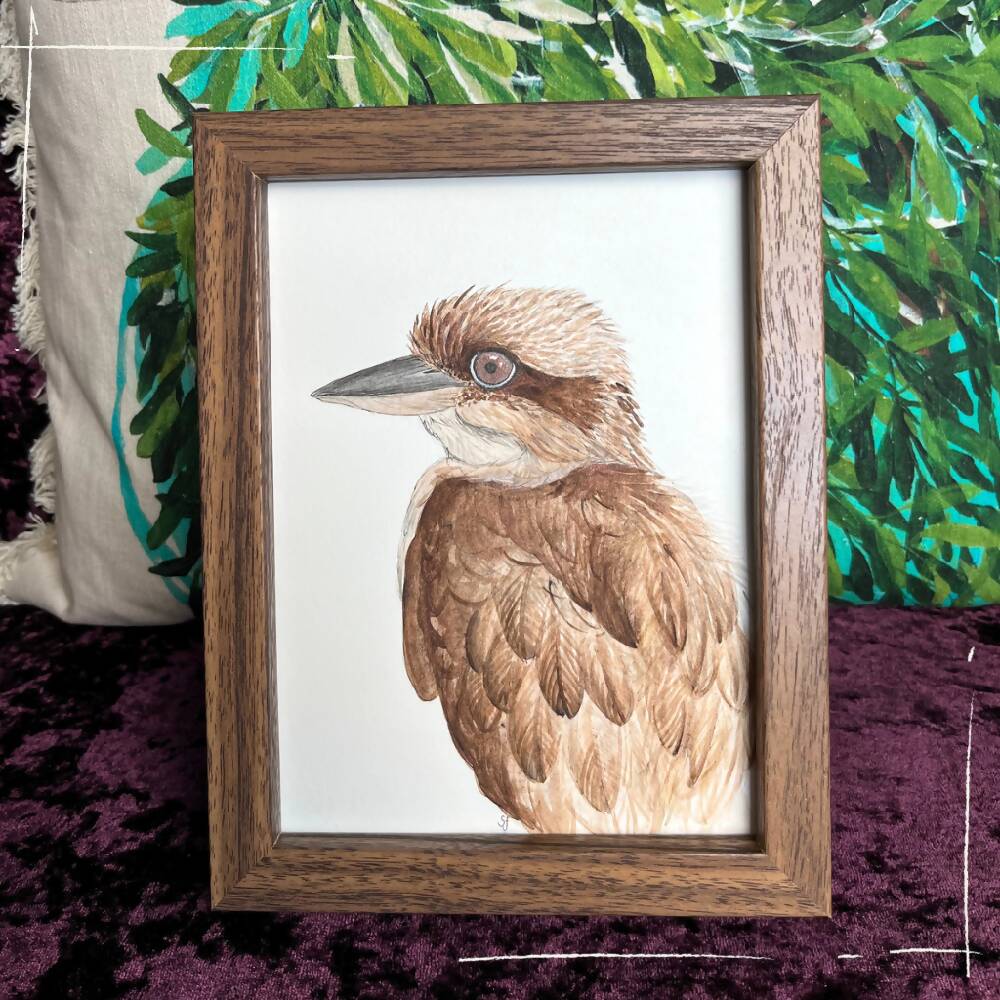 Baby kookaburra frame