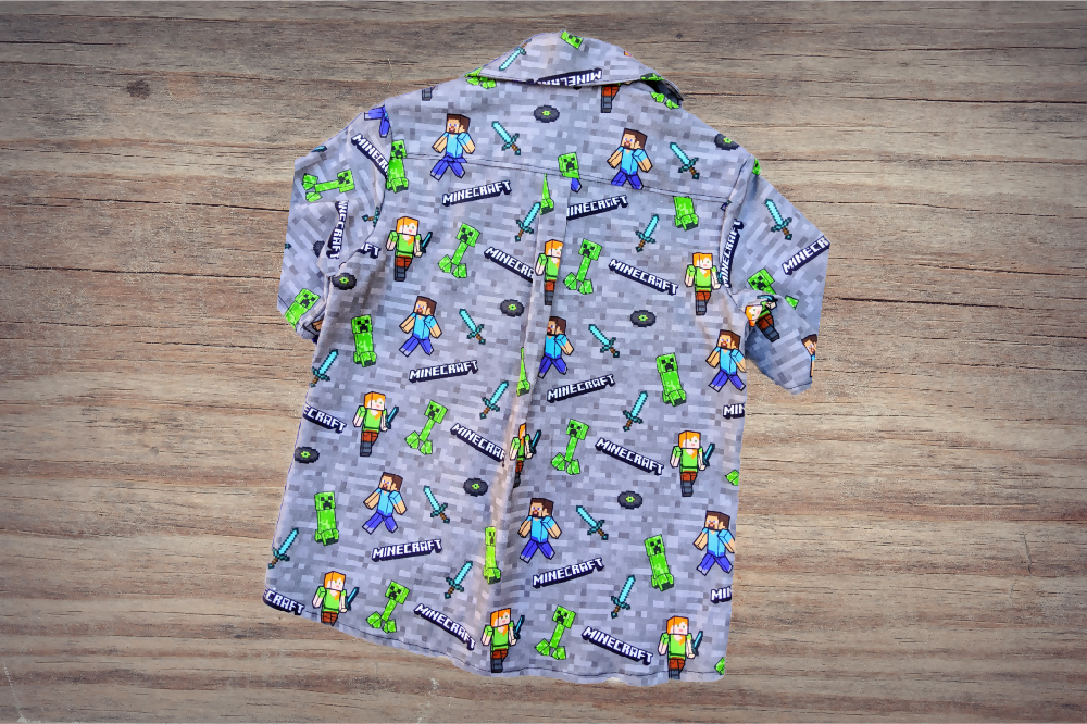 Boys Button Up Shirt - 'Miners'