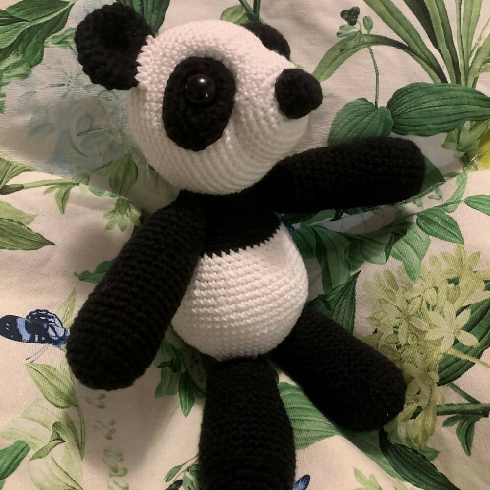 Pei the Panda, Crochet toy Panda