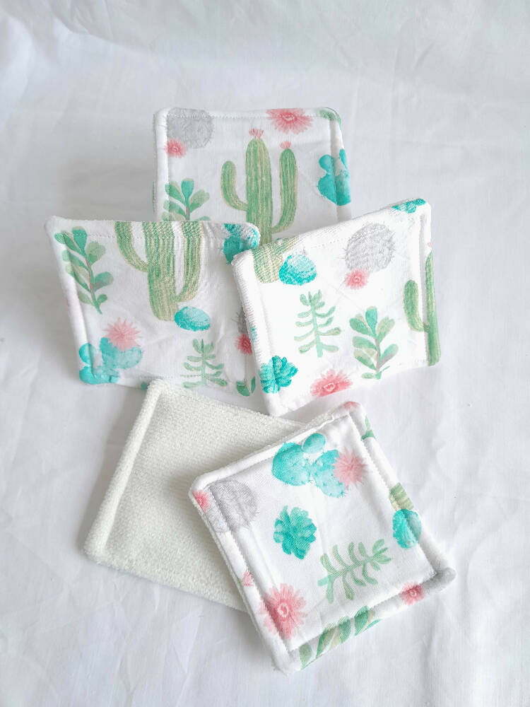 Makeup Wipes - reuseable - range of colors available