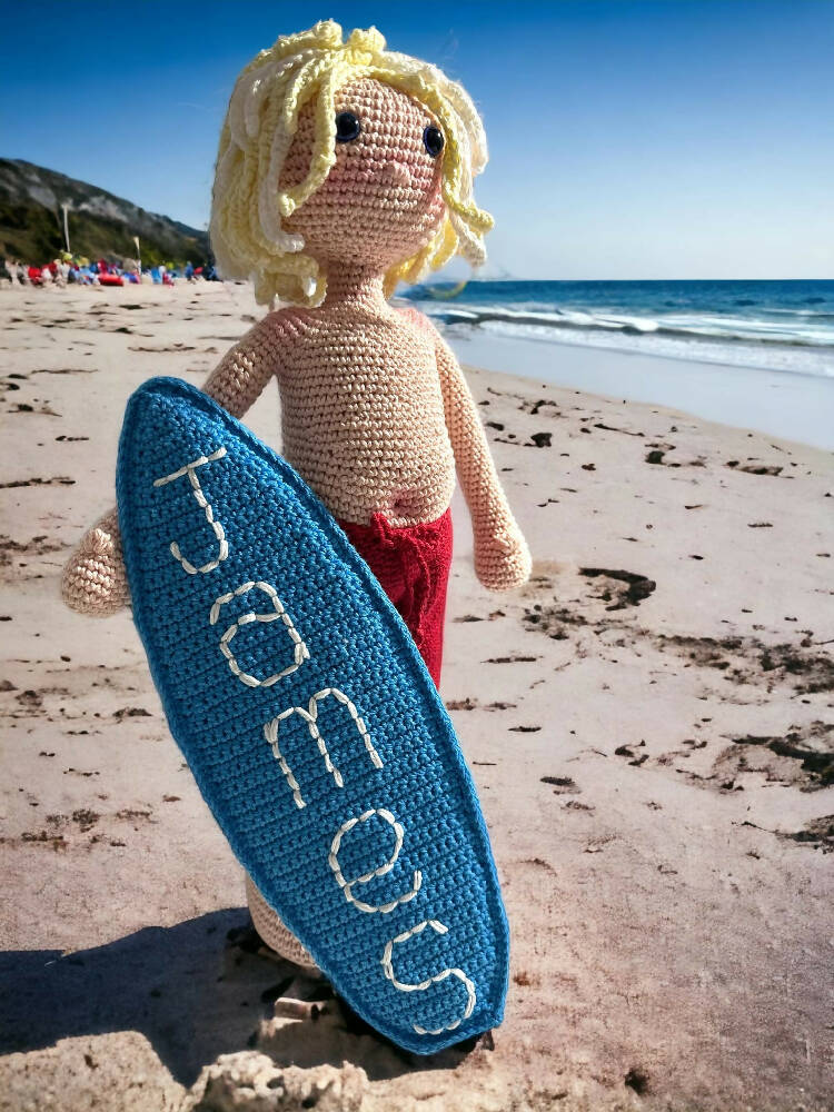 Crochet Amigurumi Art Doll Inspired