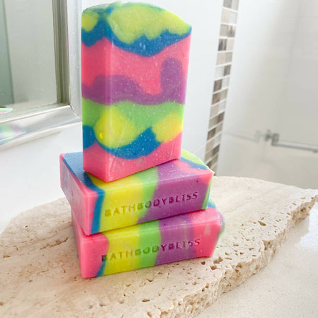 Rainbow Sherbet - Handmade Vegan Soap
