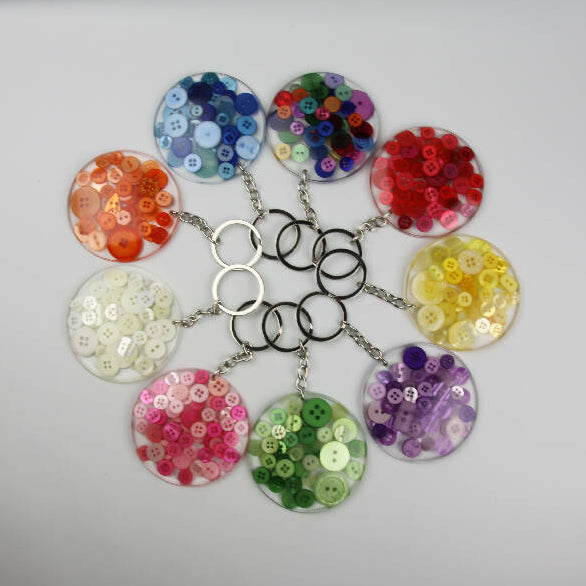 Keyrings Round Domed (21)