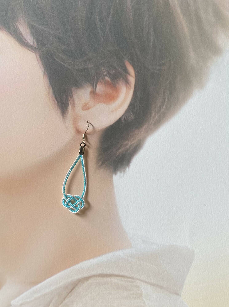 Mizuhiki earrings (big)