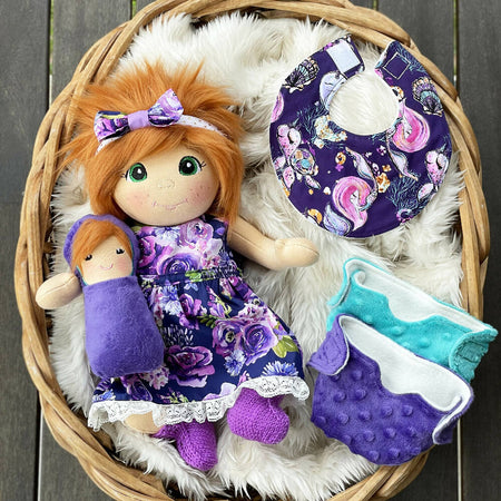 Fabric baby doll, Custom, Add-on accessories, Made to order