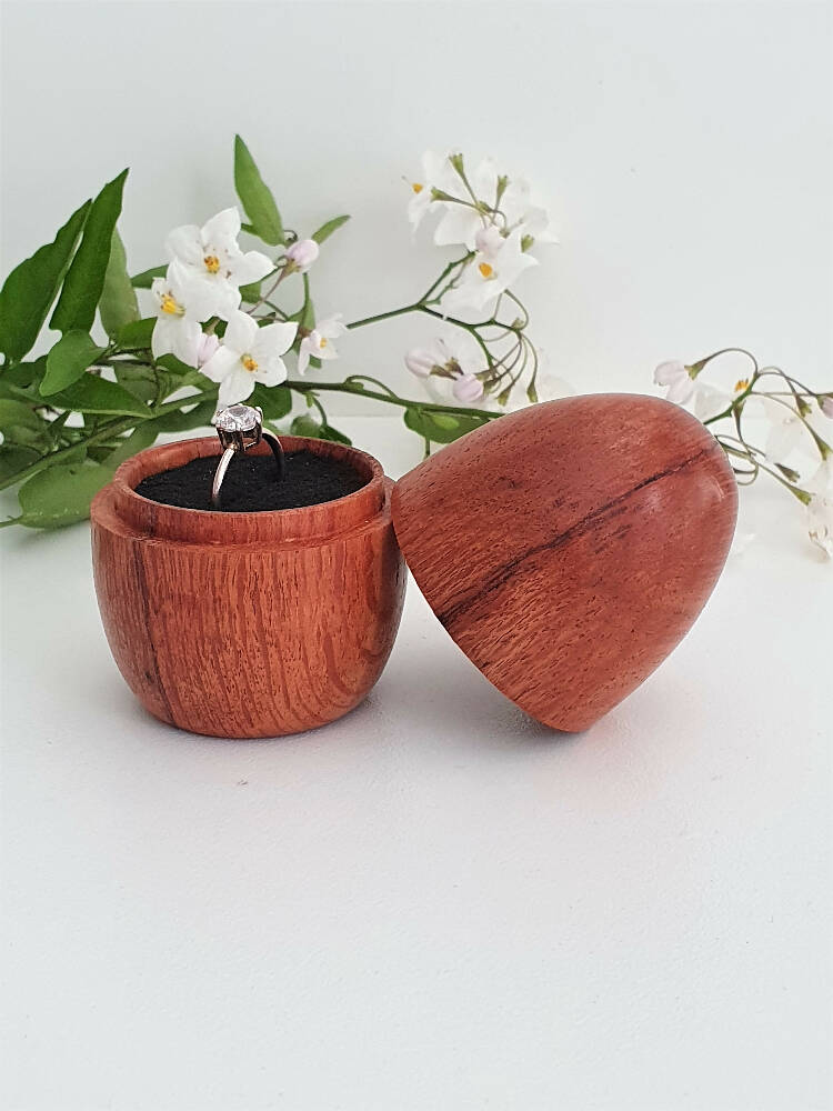 Wooden Ring Box for Your Wedding or Engagement Proposal