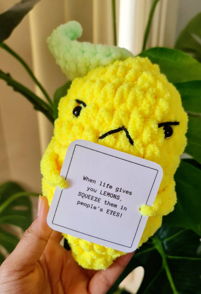 Monty- The Happy and Grumpy Lemon