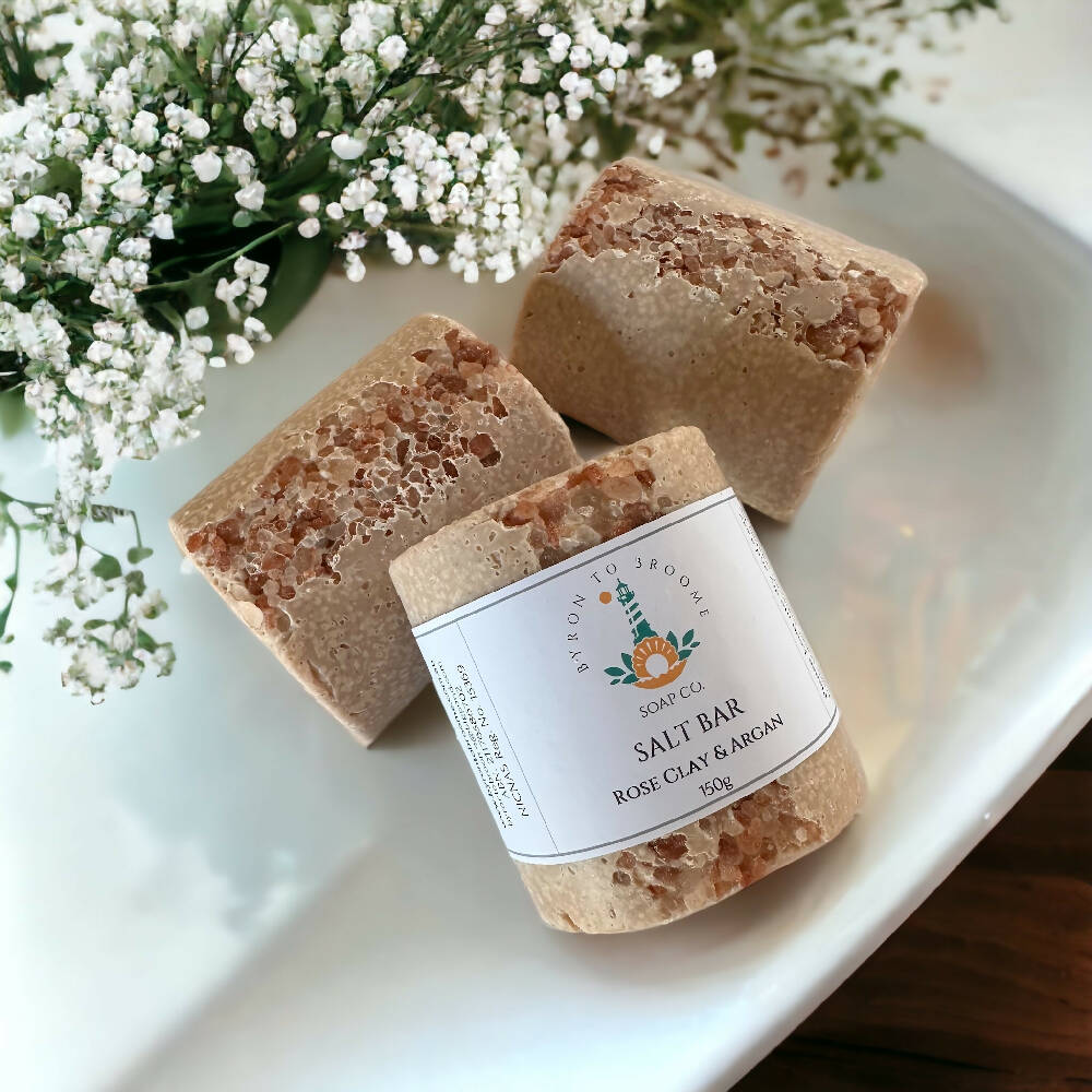 Spa Salt Bar - Rose Clay & Argan