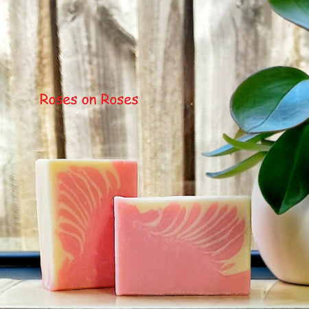 Handmade Natural Soap - Roses on Roses