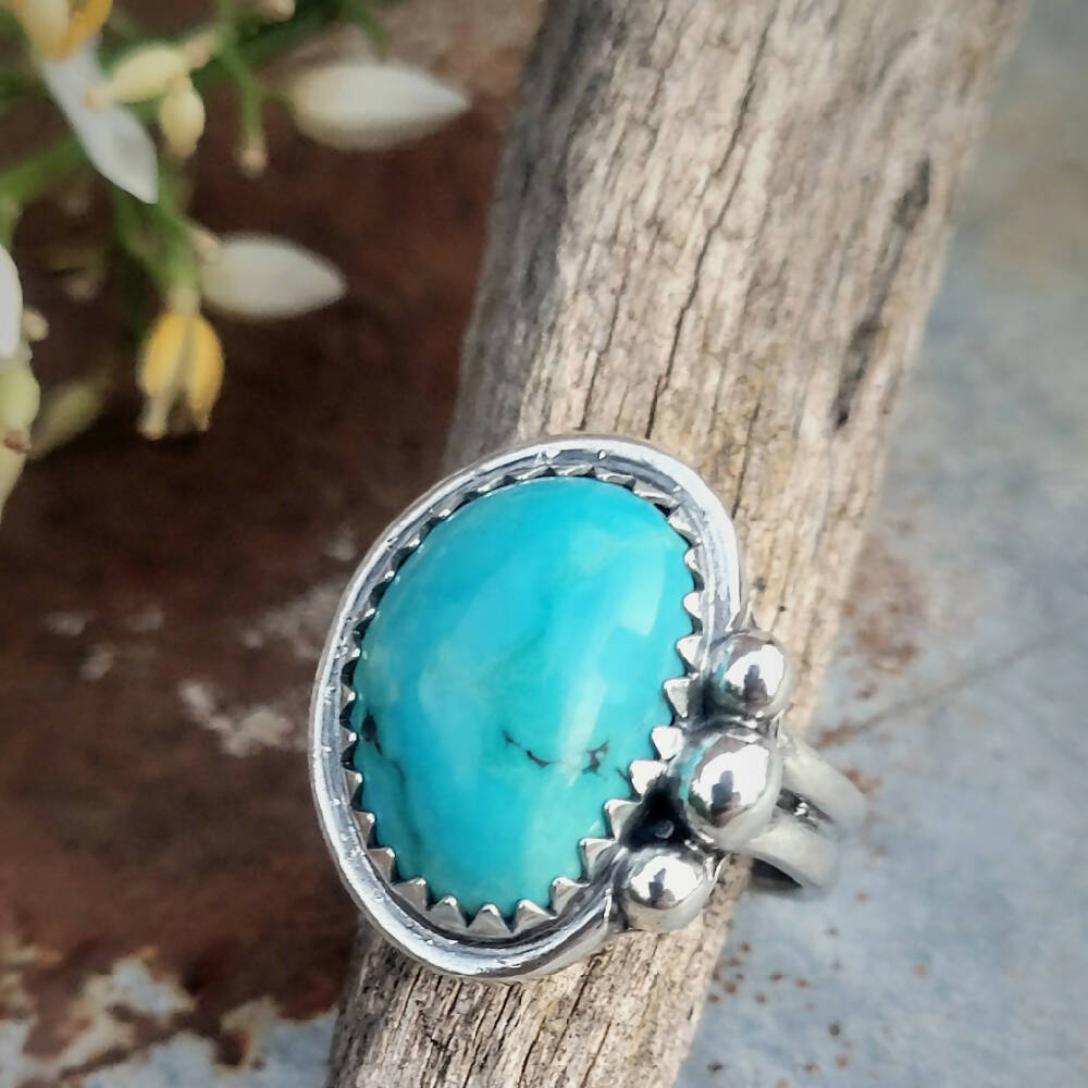 Turquoise Silver Embellishments M2