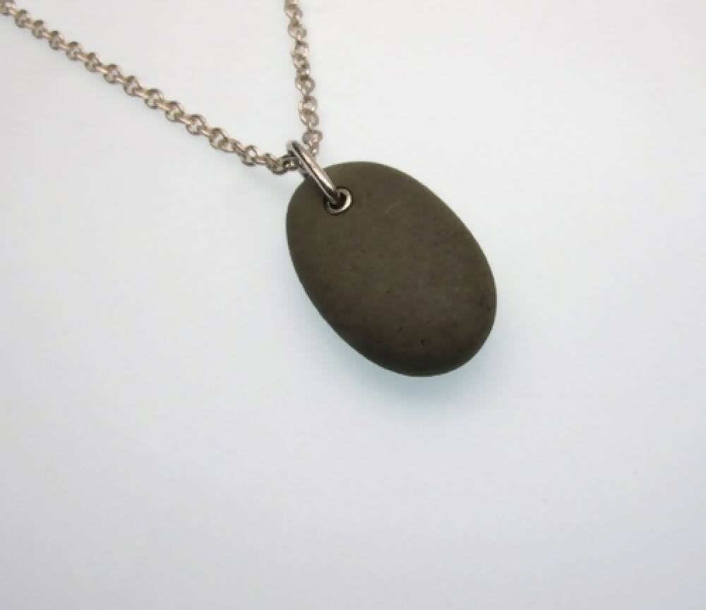 Pebble sterling silver necklace 6