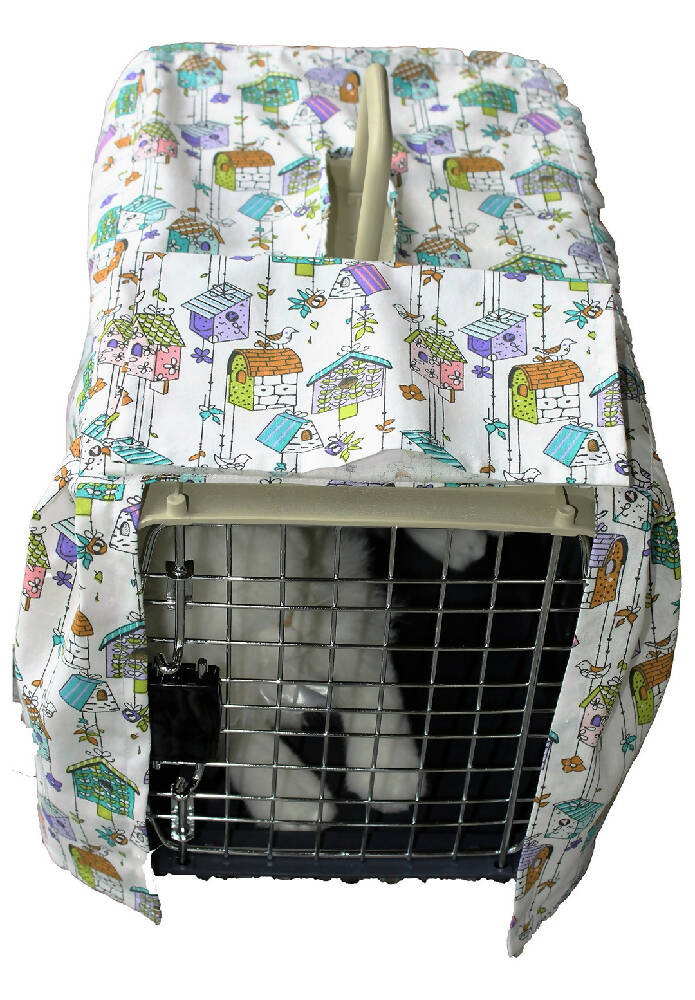 Pet carrier cover case for travel