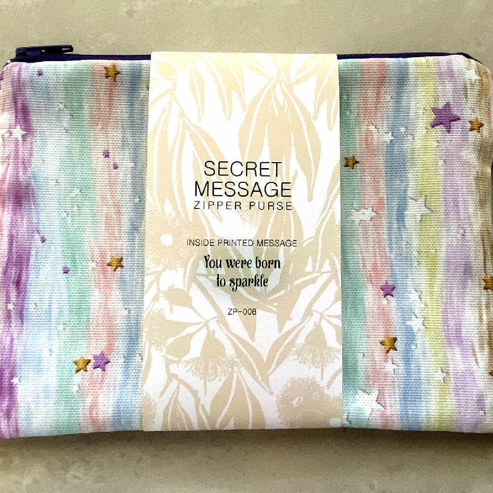 zp-008-Pastel-Stripes-Sparkles-Stars-Zipper-Pouch-G