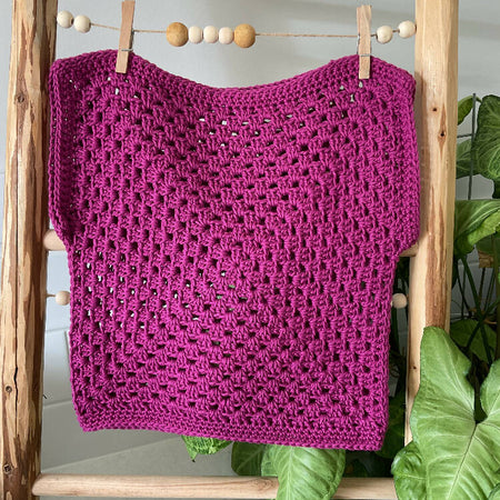 Crochet Vest, Size 2