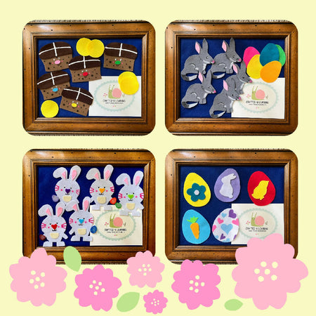 Easter Themed Felt Board Set of 4!