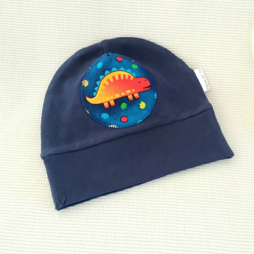 Dinosaur baby hat