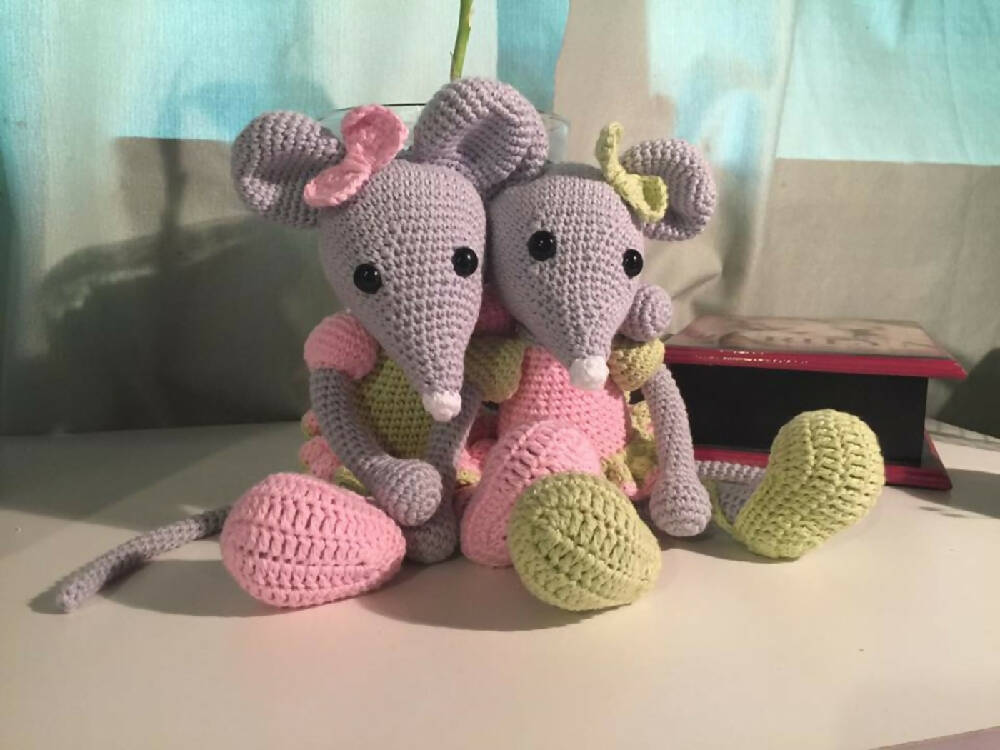 Crochet Ballerina Mouse