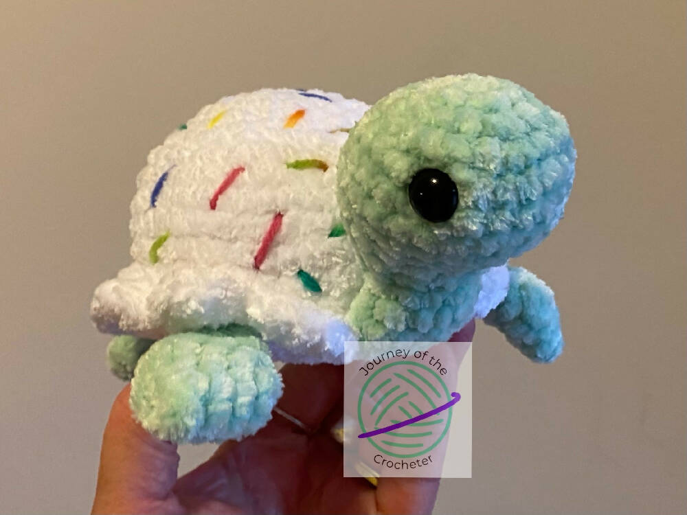Vanilla Sprinkle Ice Cream Turtle